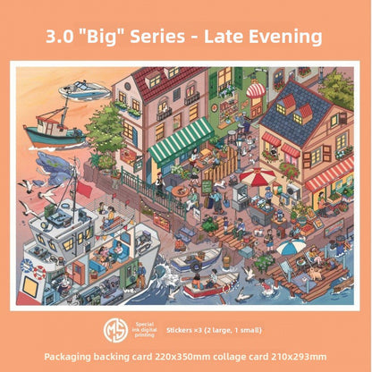 Sky Island 3.0 Scenery Stickers for Adults