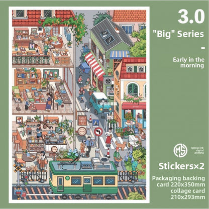 Sky Island 3.0 Scenery Stickers for Adults