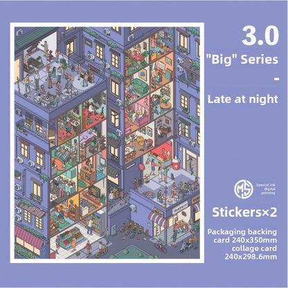 Sky Island 3.0 Scenery Stickers for Adults