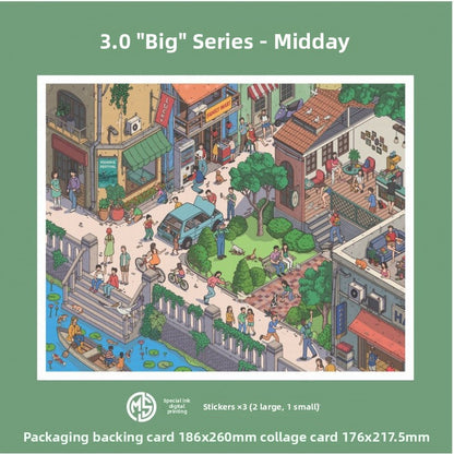 Sky Island 3.0 Scenery Stickers for Adults
